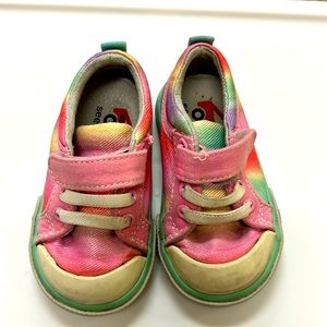See Kai Run Toddler Rainbow Sneaker